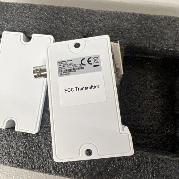 LINOVISION POE IP EOC Transmitter Receiver Pair connects to IP cameras over Coax - Picture 4 of 5